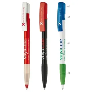 Nash ball pen rubber grip combi - LT80803 (gadzety reklamowe)
